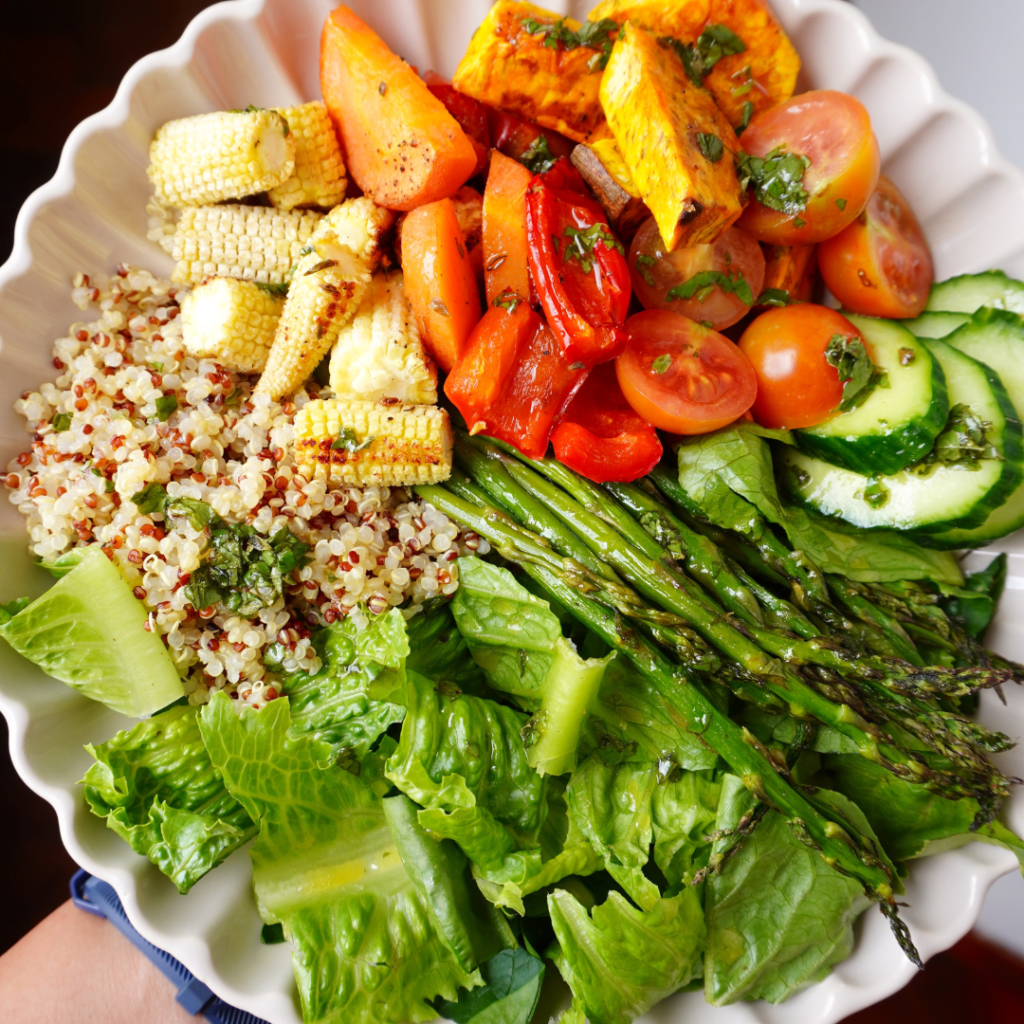 Bowl De Verduras Y Quinoa Cocina Con Michela