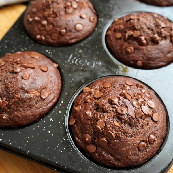 banana bread muffins